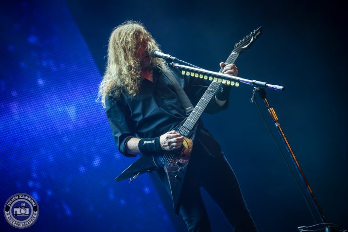 Megadeth plays at Wacken Festival 2017