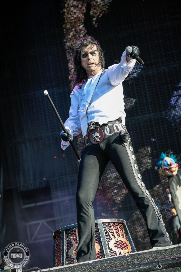 Alice Cooper plays at Wacken Festival 2017