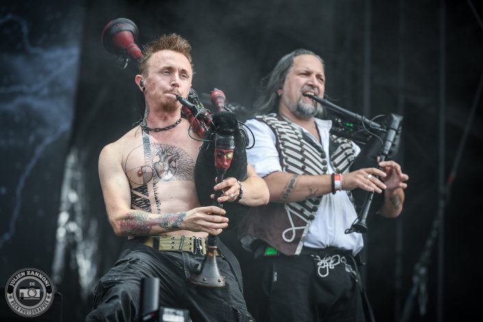 Saltatio Mortis plays at Wacken Festival 2017