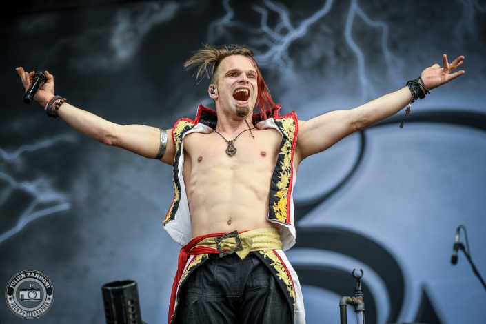 Saltatio Mortis plays at Wacken Festival 2017