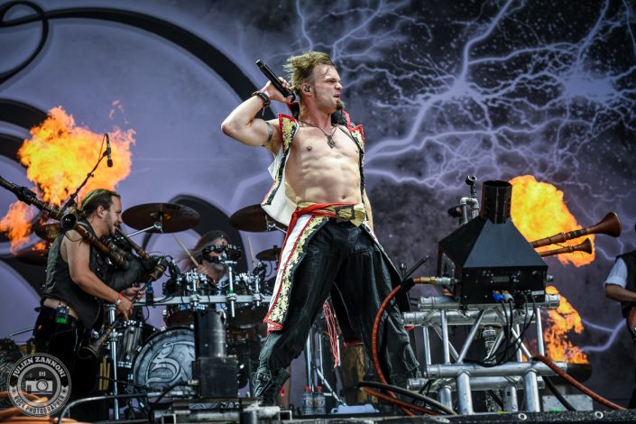 Saltatio Mortis plays at Wacken Festival 2017