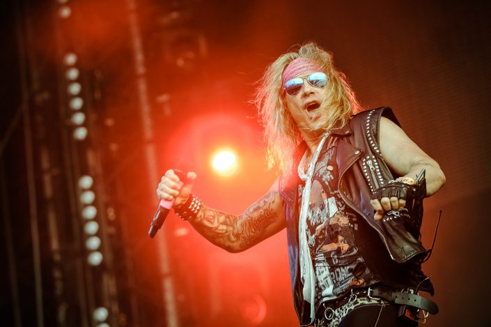 Steel Panter plays at the Wacken Open Air 2014