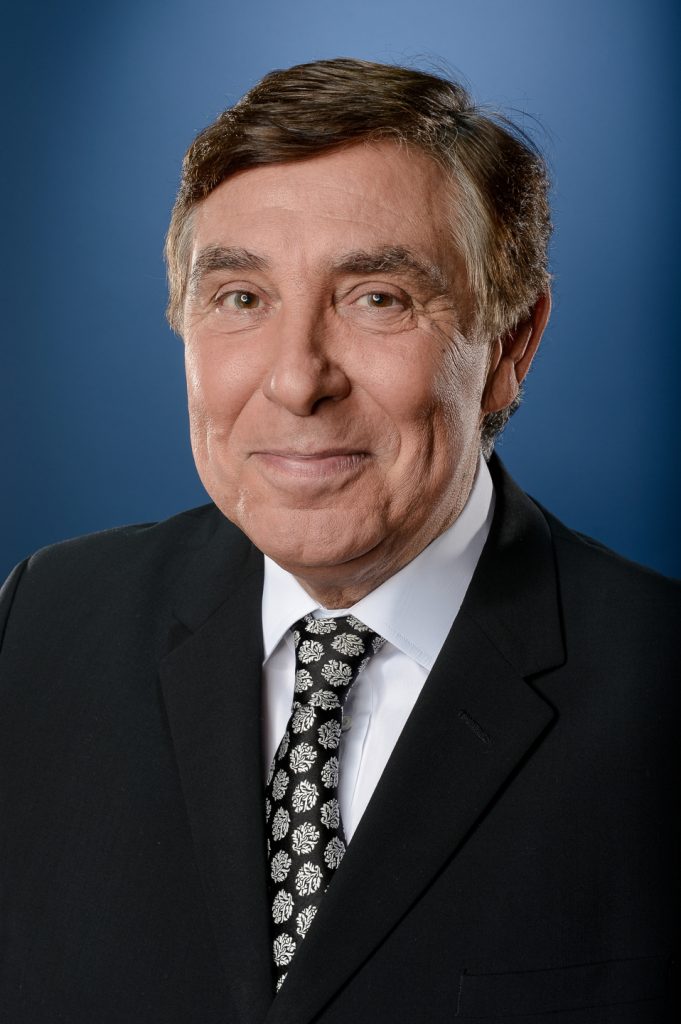 Portrait de l'animateur de télévision français Jean-Pierre Foucault TV Host Jean-Pierre Foucault by Julien ZANNONI