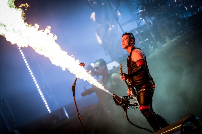 Rammstein plays at the Download Festival Paris - 2016