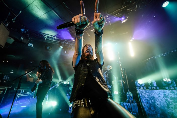 Hammerfall plays in Paris on 2015
