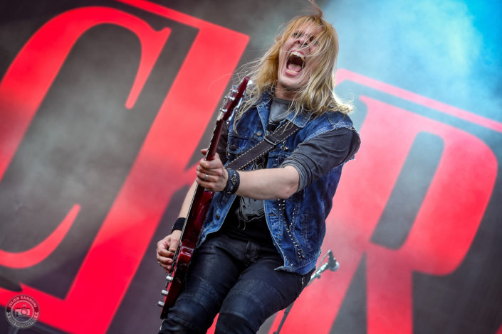 Blackrain sur la scène du Hellfest Open Air 2019 à Clisson (France)