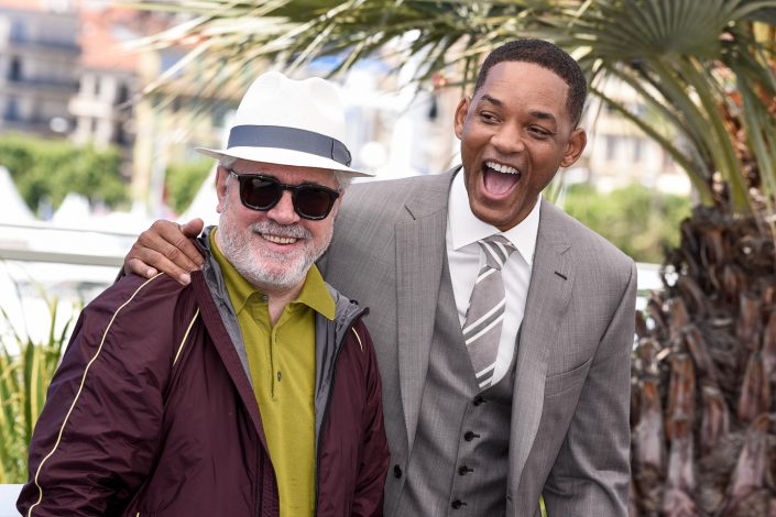 Pedro Almodovar & Will Smith - Cannes 2017