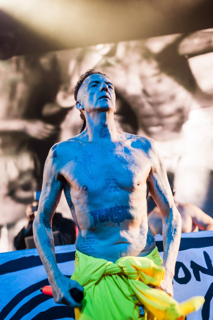 Die Antwoord plays at the Montreux Jazz Festival 2015