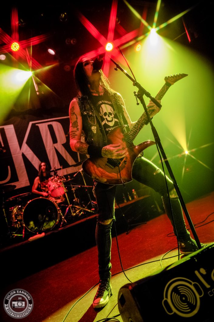 Blackrain plays at the Atelier in Cluses - 2017