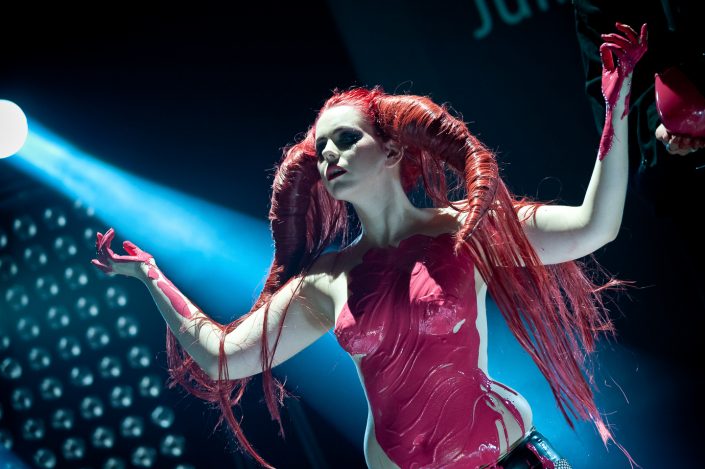 Xel Anianka at the Bal des Supplices 2012
