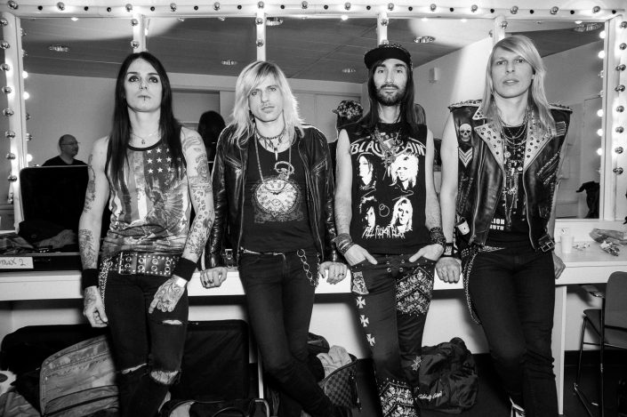 Blackrain - backstage by Julien ZANNONI