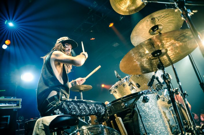 Blackrain plays at the Château Rouge in Annemasse 2015