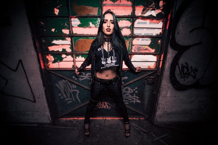 Rock model Allie by Julien ZANNONI