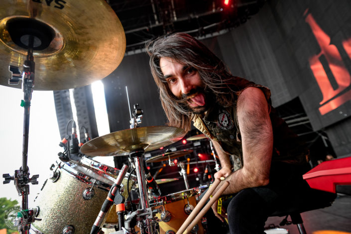 Blackrain sur la scène du Hellfest Open Air 2019 à Clisson (France)