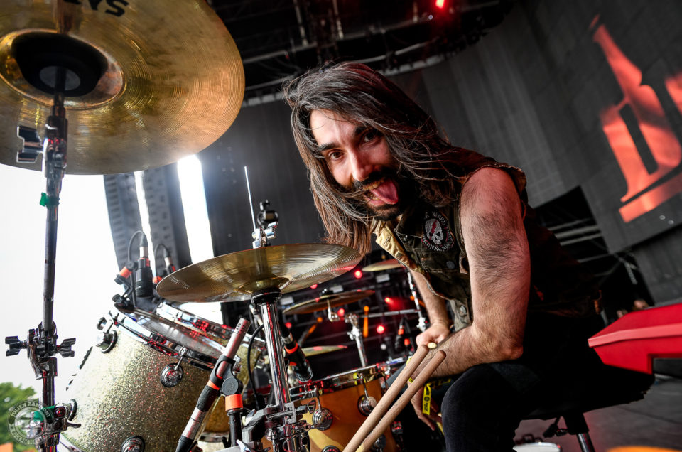 Blackrain sur la scène du Hellfest Open Air 2019 à Clisson (France)