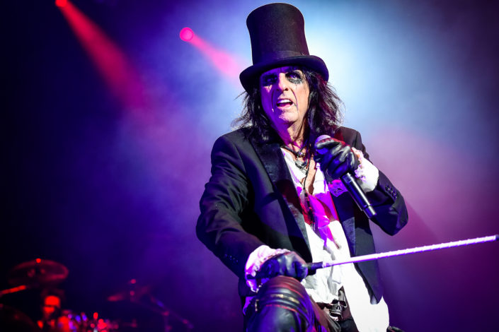 Alice COOPER plays in Lyon in 2017