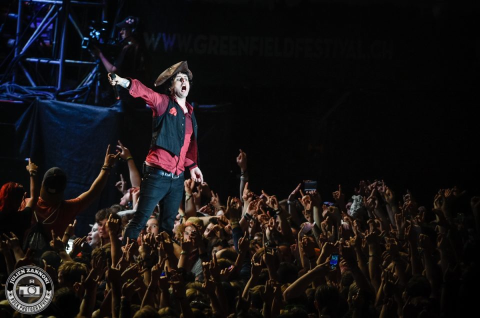 Green Day plays at Greenfield Festival 2017