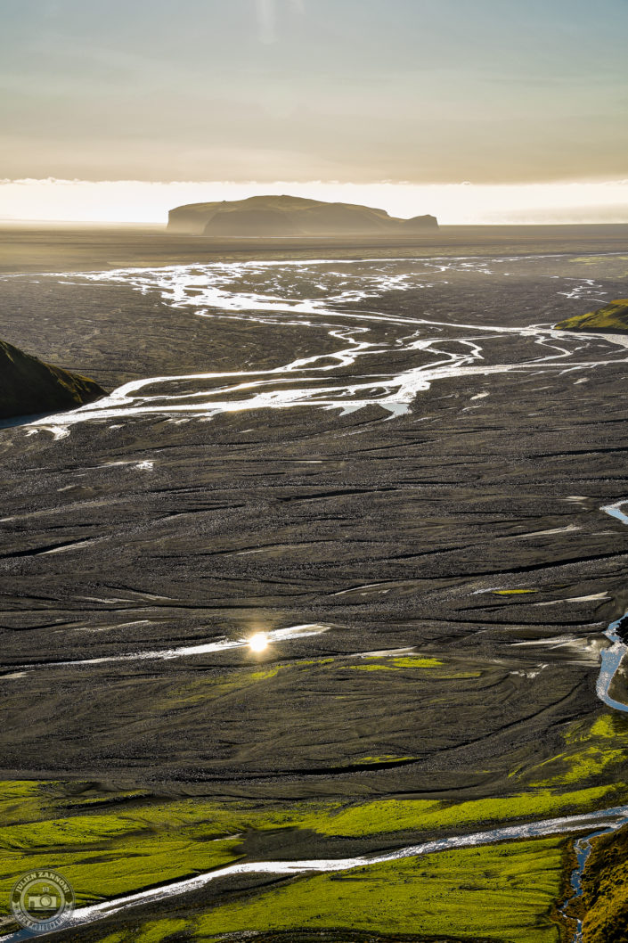 Rivière du Katla en Islande