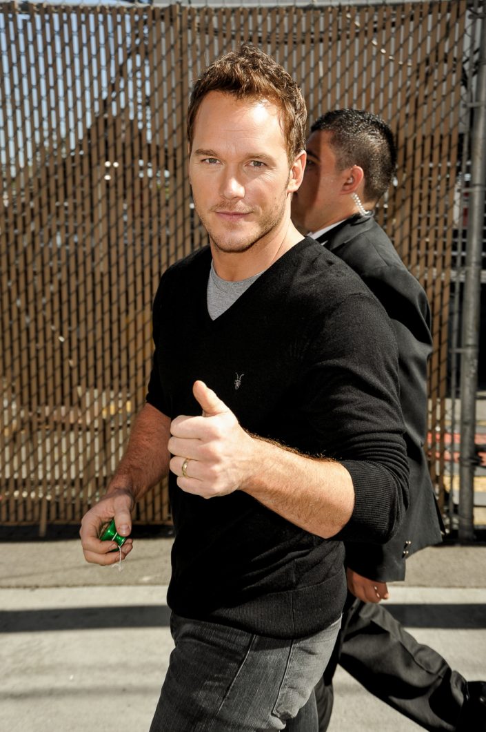 Chris Pratt from Gardians of the Galaxy