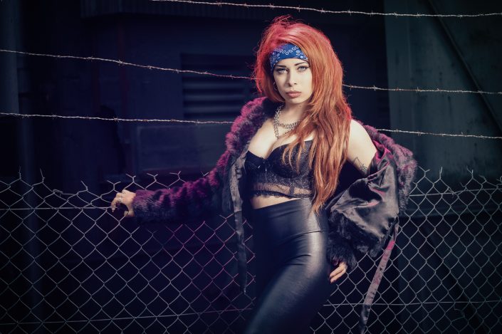Rock model Manon Nadolny by Julien ZANNONI