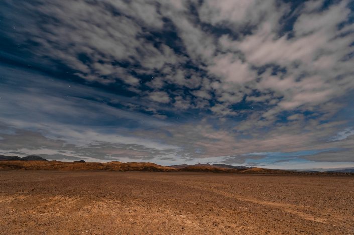 Death Valley on night