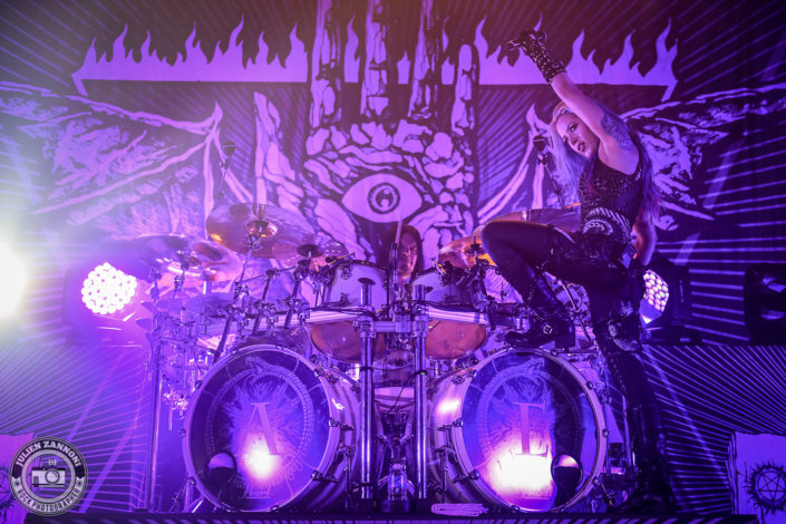 Arch Enemy plays in Lyon in 2018