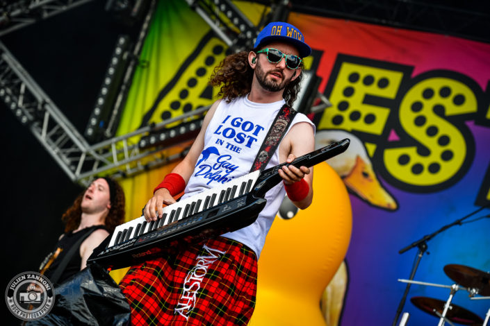 Alestorm plays at the Download Festival Paris - 2018