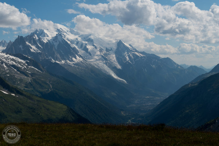 From Tête de Balme in Chamonix in 2018