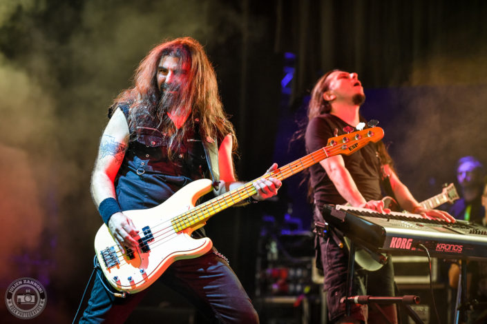 Firewind is seen on stage during Wacken Open Air 2018 (Germany)