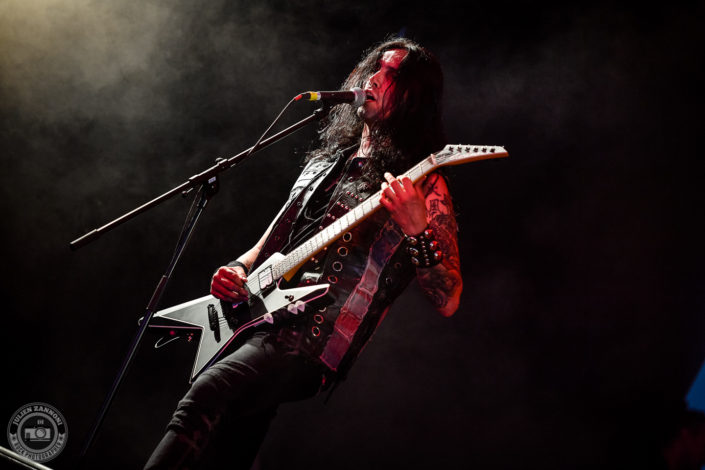 Firewind is seen on stage during Wacken Open Air 2018 (Germany)
