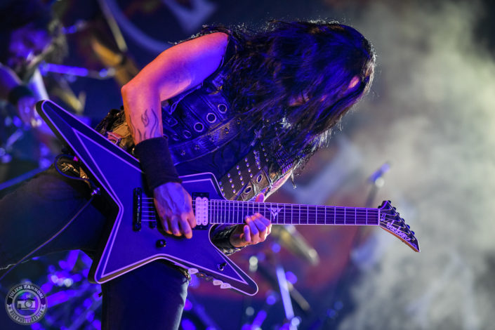 Firewind is seen on stage during Wacken Open Air 2018 (Germany)