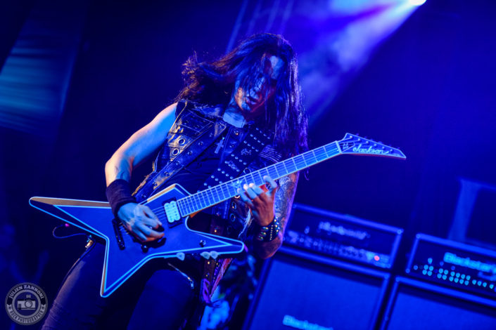 Firewind is seen on stage during Wacken Open Air 2018 (Germany)