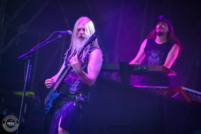 Nightwish is seen on stage during Wacken Open Air 2018 (Germany)