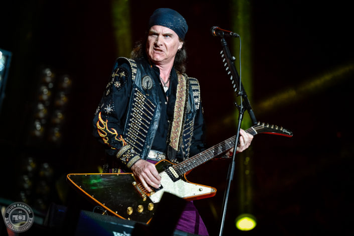 Running Wild is seen on stage during Wacken Open Air 2018 (Germany)