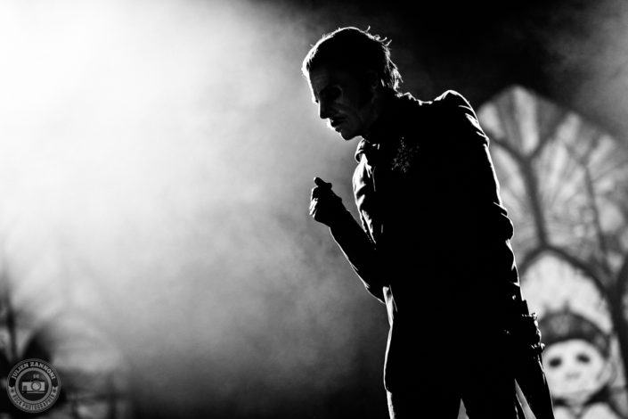 Ghost is seen on stage during Wacken Open Air 2018 (Germany)