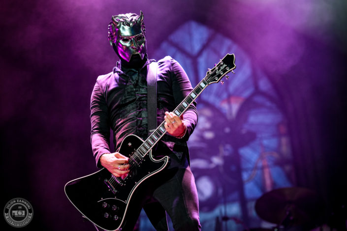 Ghost is seen on stage during Wacken Open Air 2018 (Germany)