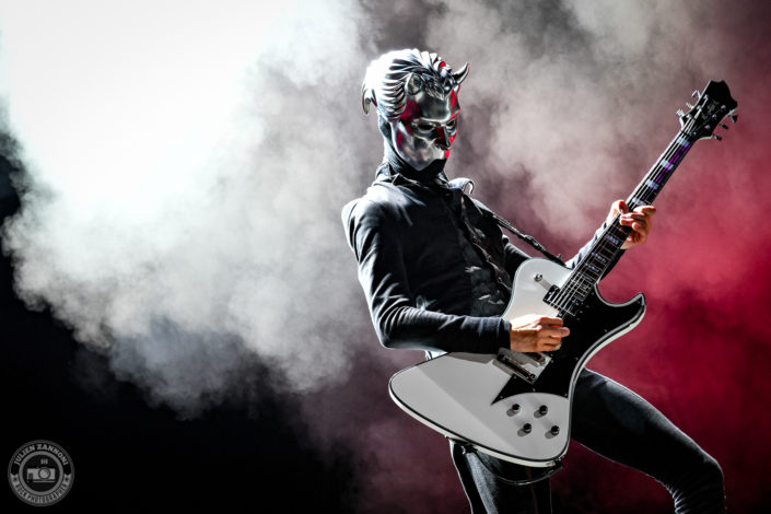 Ghost is seen on stage during Wacken Open Air 2018 (Germany)