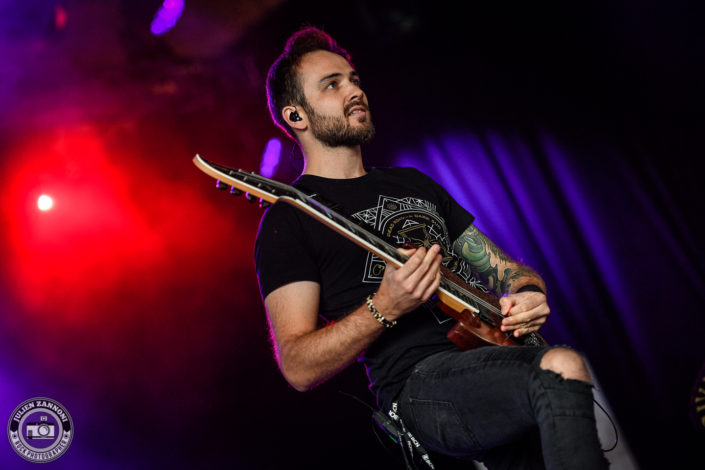 Voice of Ruin is seen on stage during Rock Altitude Festival 2018 (Switzerland)