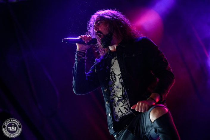 Voice of Ruin is seen on stage during Rock Altitude Festival 2018 (Switzerland)