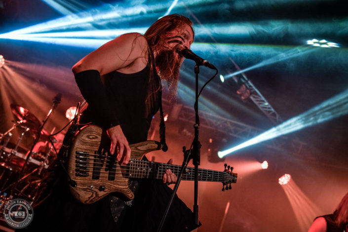 Ensiferum is seen on stage during Octopode Festival 2018 (Switzerland)