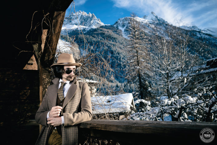 Photoshoot with François "Telombre" in Chamonix