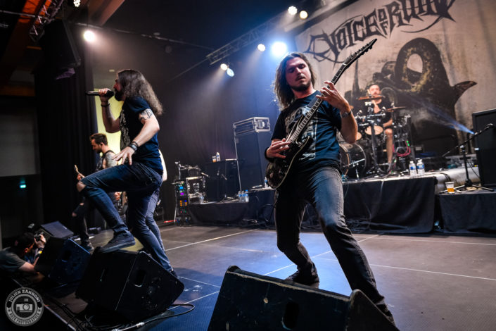 Voice of Ruin sur la scène du Lions Metal Festival 2019 à Montagny