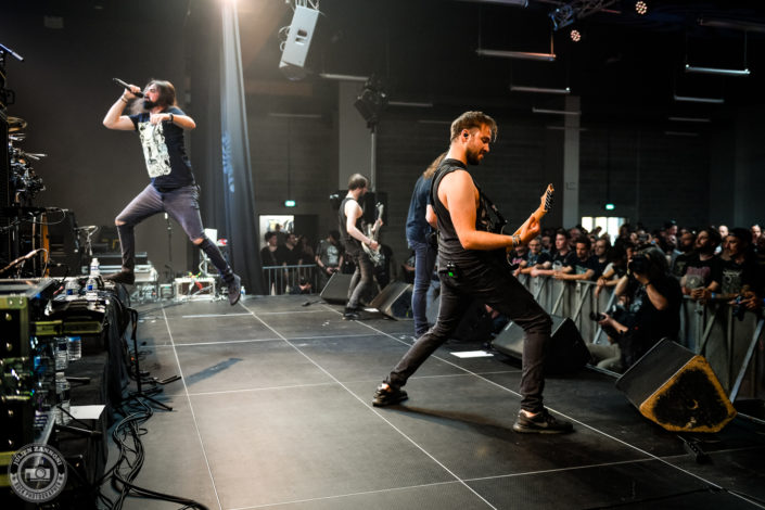 Voice of Ruin sur la scène du Lions Metal Festival 2019 à Montagny