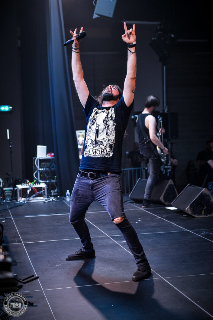 Voice of Ruin sur la scène du Lions Metal Festival 2019 à Montagny