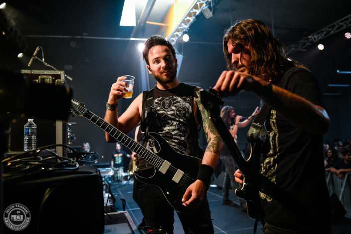 Voice of Ruin sur la scène du Lions Metal Festival 2019 à Montagny