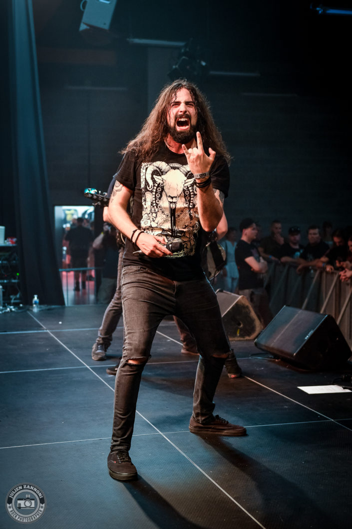Voice of Ruin sur la scène du Lions Metal Festival 2019 à Montagny