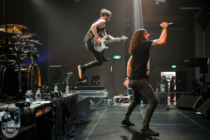 Voice of Ruin sur la scène du Lions Metal Festival 2019 à Montagny