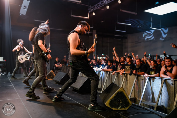 Voice of Ruin sur la scène du Lions Metal Festival 2019 à Montagny