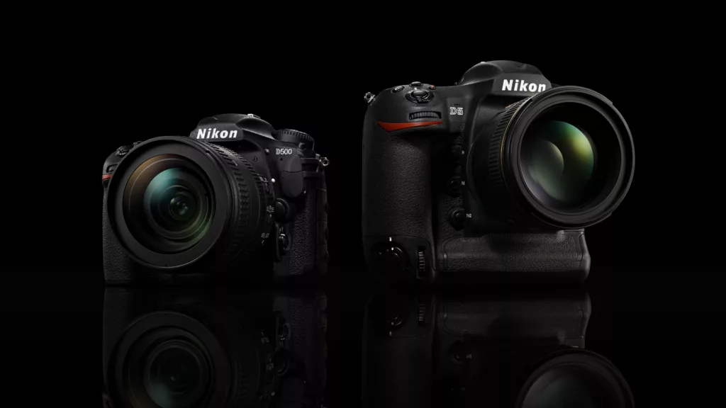 Nikon D5 et Nikon D500 wallpaper