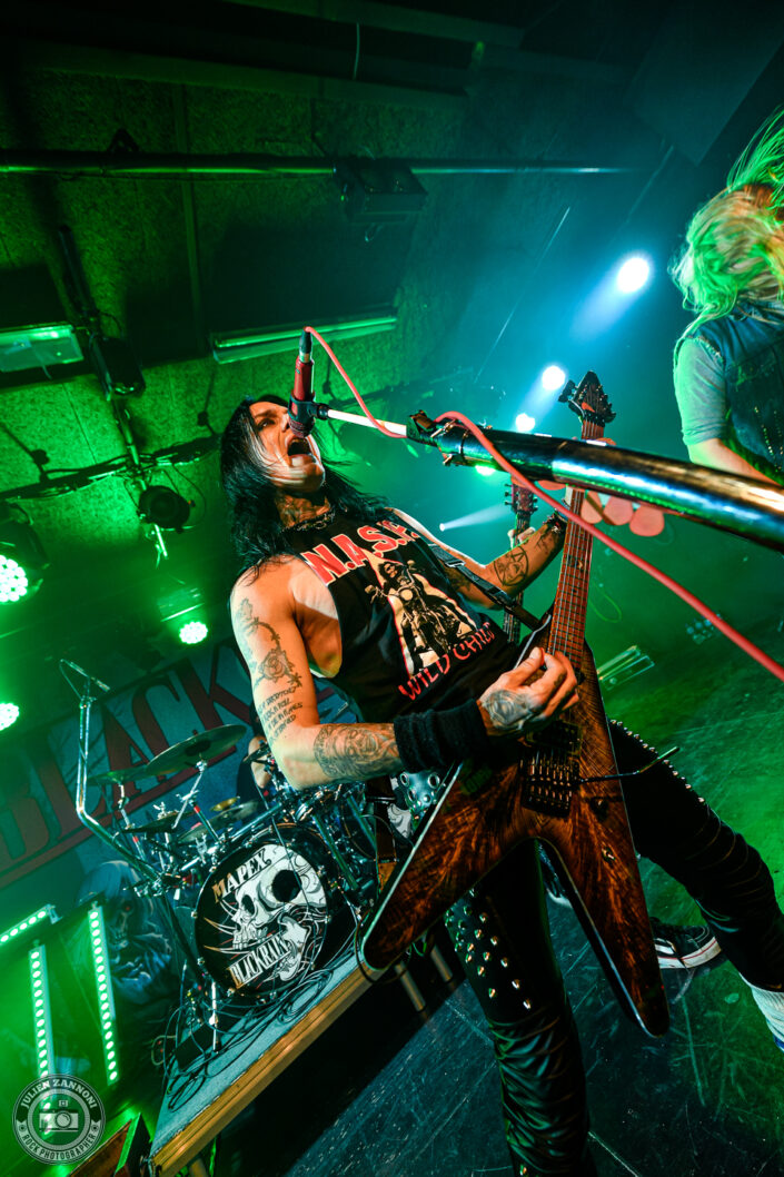 BlackRain en concert au Pont Rouge à Monthey en Valais